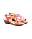 Sandalias Mujer Piel Trenzado Elástico ALTO-ESTILO-323 29,90 €