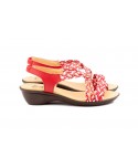 Sandalias Mujer Piel Trenzado Elástico ALTO-ESTILO-323 29,90 €