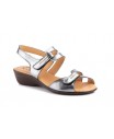 Sandalias Mujer Piel Colores Cuña Velcro ALTO-ESTILO-454 34,90 €