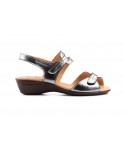 Sandalias Mujer Piel Colores Cuña Velcro ALTO-ESTILO-454 34,90 €