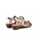 Sandalias Mujer Piel Colores Cuña Velcro ALTO-ESTILO-454 34,90 €